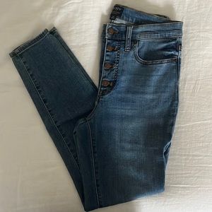 J Crew 9” High-Rise Skinny Jean